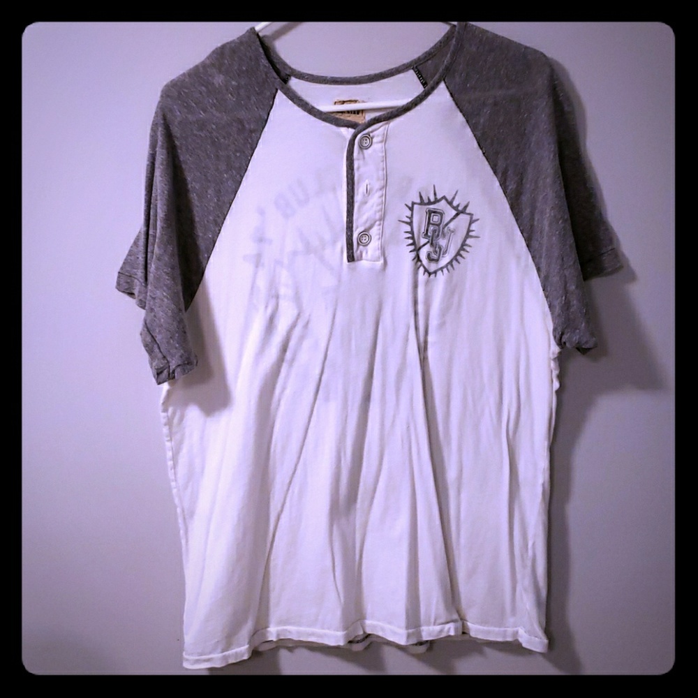 Mens short sleeve baseball tshirt